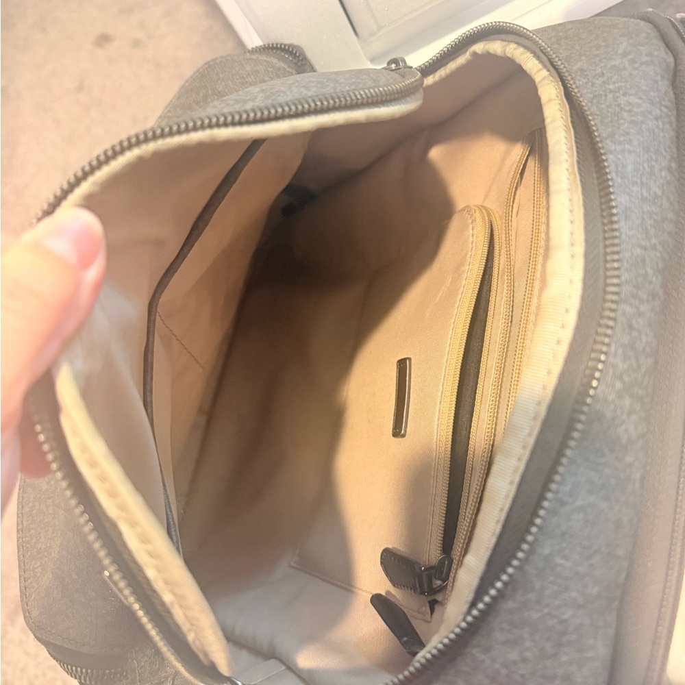 Tumi Gray Backpack Stylish And Functional - image 3